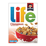 Quaker life cinnamon oat grain cereal Full-Size Picture